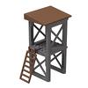 Ungiftig Kleine Partikel Block Krieg Bauen Militärischer Außenposten Wachtürme Schützen Requisiten Modellsteine Bausteine Spielzeug