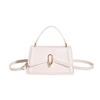 Textured Hand-carried Armpit Small Square Bag 2025 New Summer Trendy Casual Retro Single Shoulder Solid Color Messenger Women's Bag