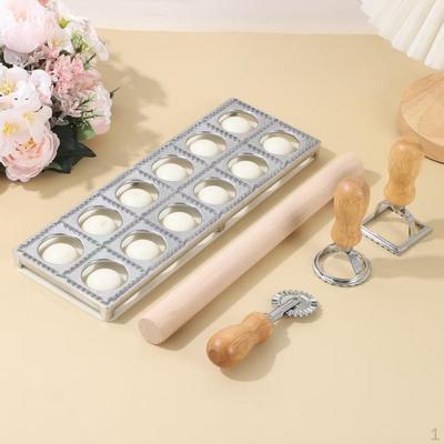 Praska do Ravioli Solidna Konstrukcja Akcesoria Kuchenne Stempelki do Makaronu