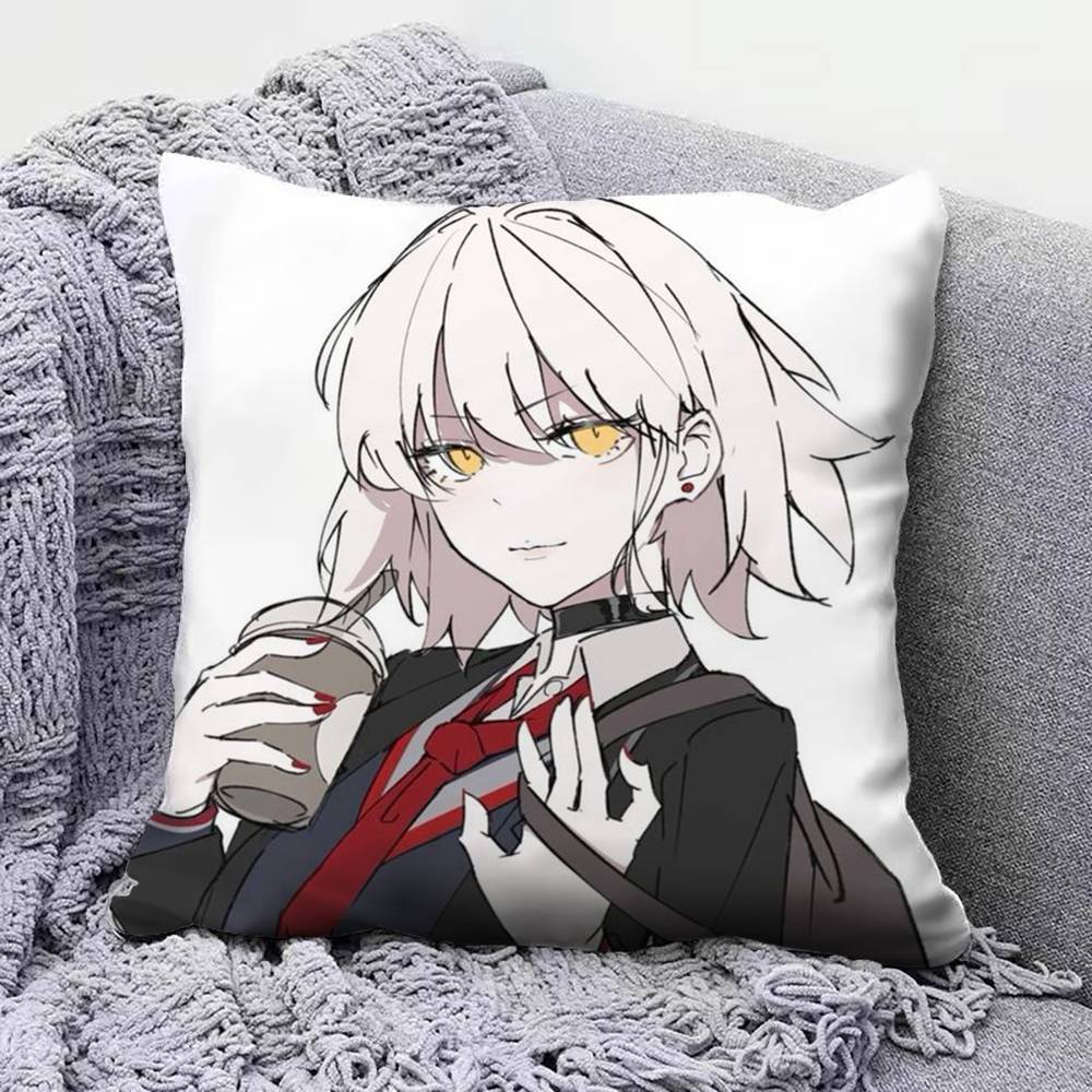 Jeanne d Arc Alter Fate Pillow Covers Home Sofa Cushion Covers and Aecorative Custom