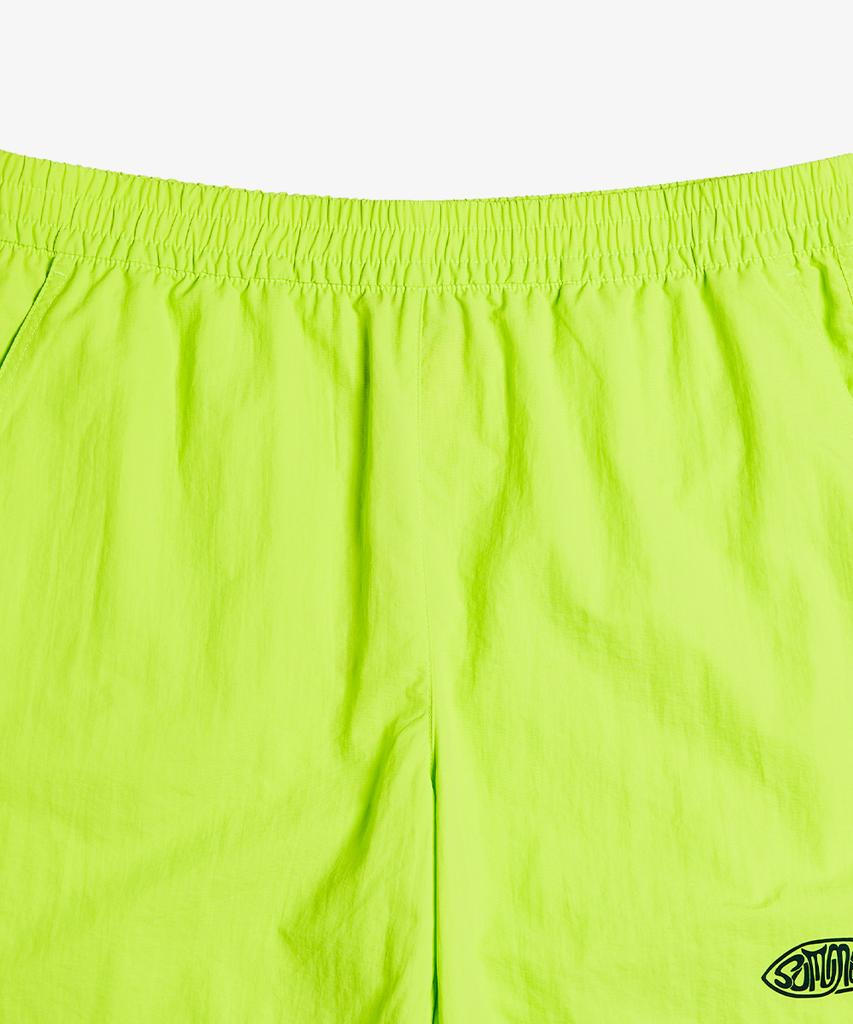 Baellob Men'S Packable Travel And Swim Shorts Lime
