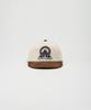Teulaepighamoni Corduroy Round Logo Deep-Fit 5-Panel Cap_Brown