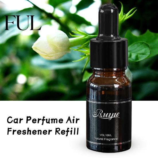Car Perfume 10ml Dropper Design Long Lasting Odor Removal Fragrance Scent Portable Plant Essential Oil Air Freshener Auto Accessories Aromatherapy