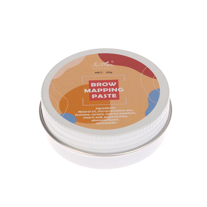 

Высокопигментированная белая черная паста для картирования, микроблейдинг, инструменты для придания формы бровям, паста для контурного дизайна бровей, идеальная для бровей белый