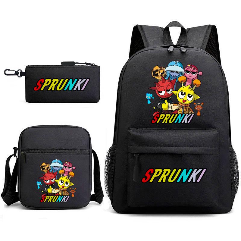 Peripheral Heat Transfer Rhythm Box Cartoon Animation Primary School Students Third Grade Light Load Reduction Large Capacity Backpack L