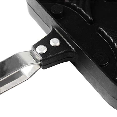 BTFirst Taiyaki Maker, Home Use, Direct Fire, Teflon Coated, Non-Stick, for BBQs, Gas Stovetops, and Charcoal, with Handle, Taiyaki Tool, Japanese Swe