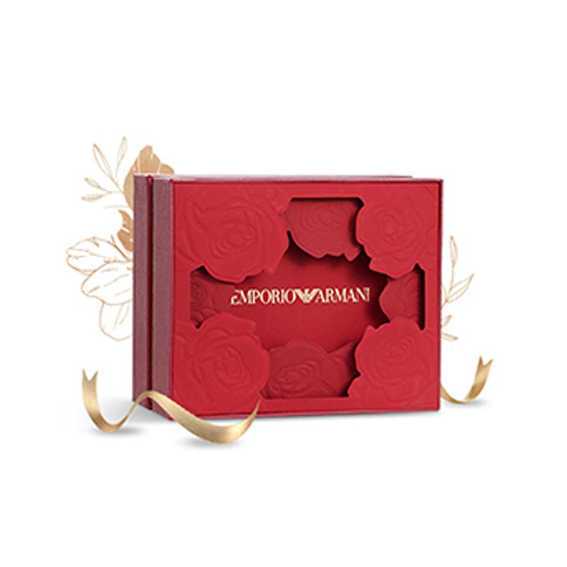 Emporio Armani Fashion Beaded Waist Necklace Stainless Steel Diamond Women Necklace EGS2828221