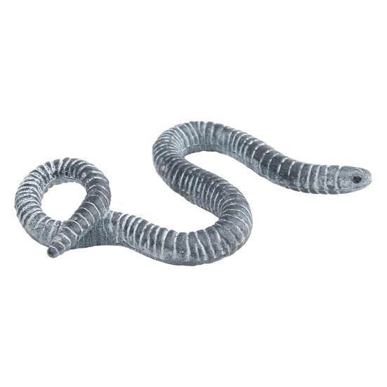 PVC Caecilian Collectible Model Lifelike Caecilian Figurine Miniature Tropical Amphibious Animal Boys Girls