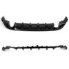 Gloss Black for TCR Rear Bumper Diffuser Valance Kits Fit for MK7.5 Facelift 20172020