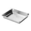 Japanese Style 201 Stainless Steel Deep Rectangular Tray