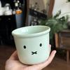 Cute Little Fresh Mint Green Rabbit Ceramic Water Cup, Bear Coffee Cup Couple Rice Bowl