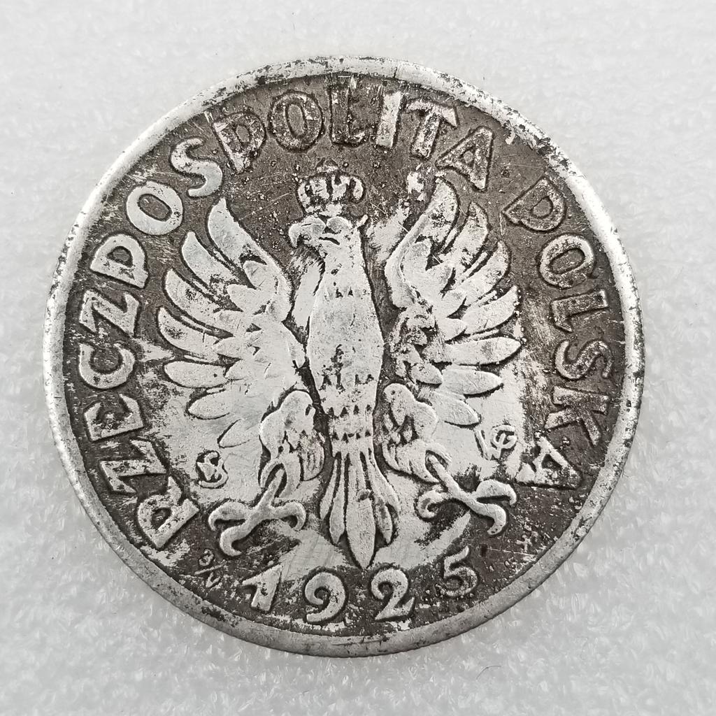 New 1925 Poland Commemorative 5 Zlotych Collectible Souvenirs Coins