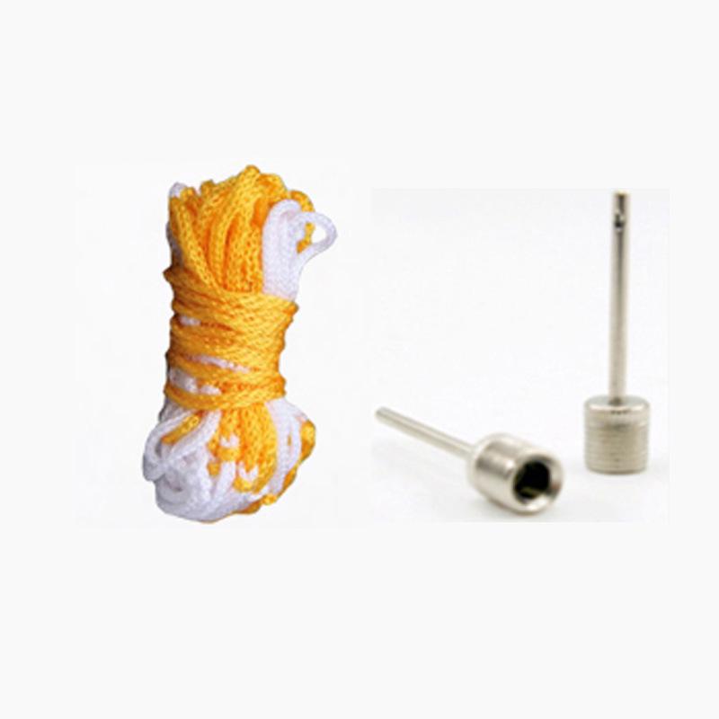 Portable Mini Foot Pedal Bike Pump with Ball Needle & Net Bag