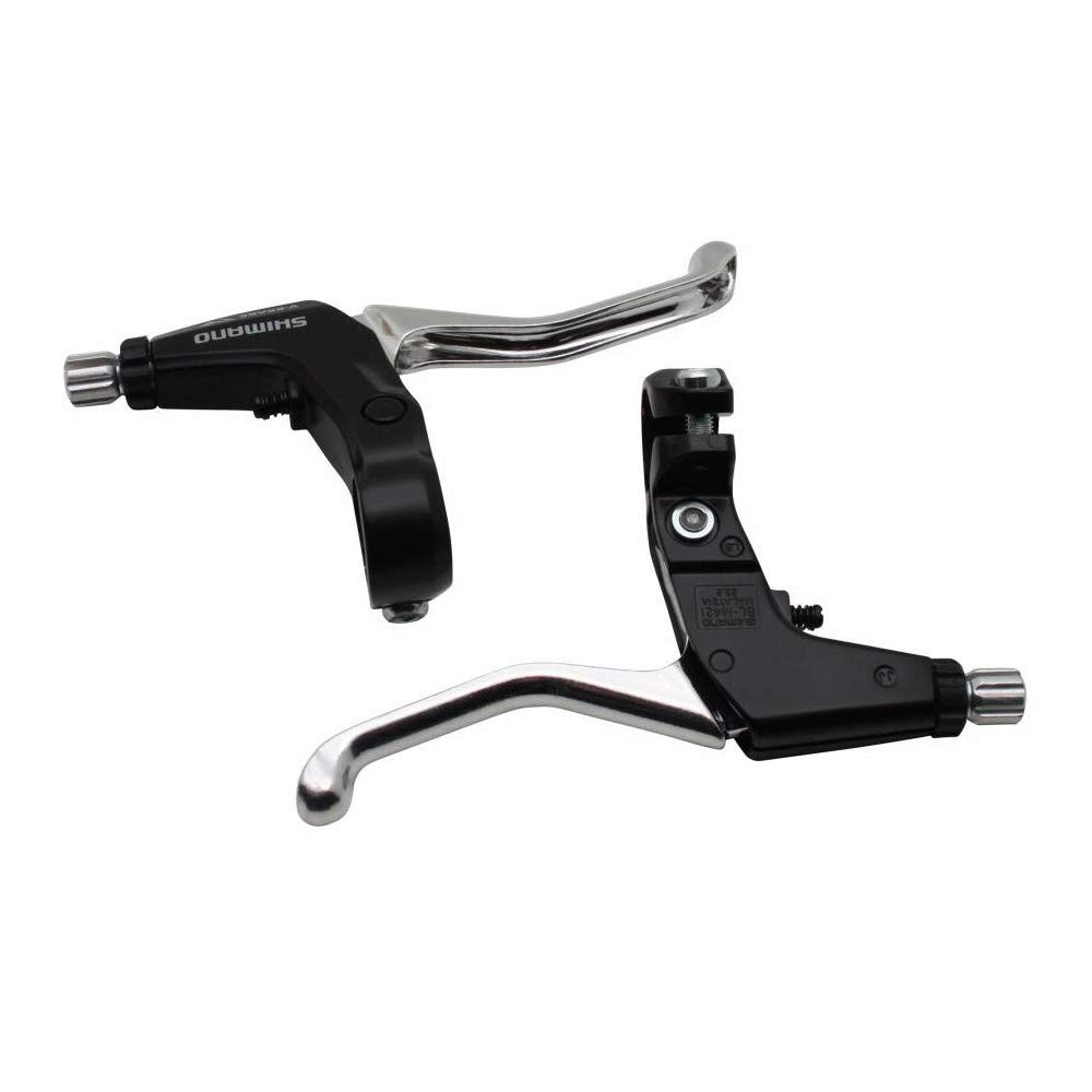 SHIMANO Brake Lever Black Left and Right Lever Set 2 Finger EBLT4000PAL ALIVIO (TREKKING) BL-T4000-P