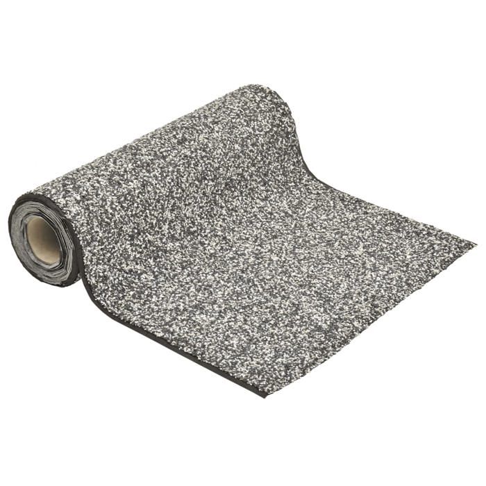 Rouleau de revêtement de pierre - vidaXL - 600x40 cm - Couleur gris - Matériau durable - Design naturel
