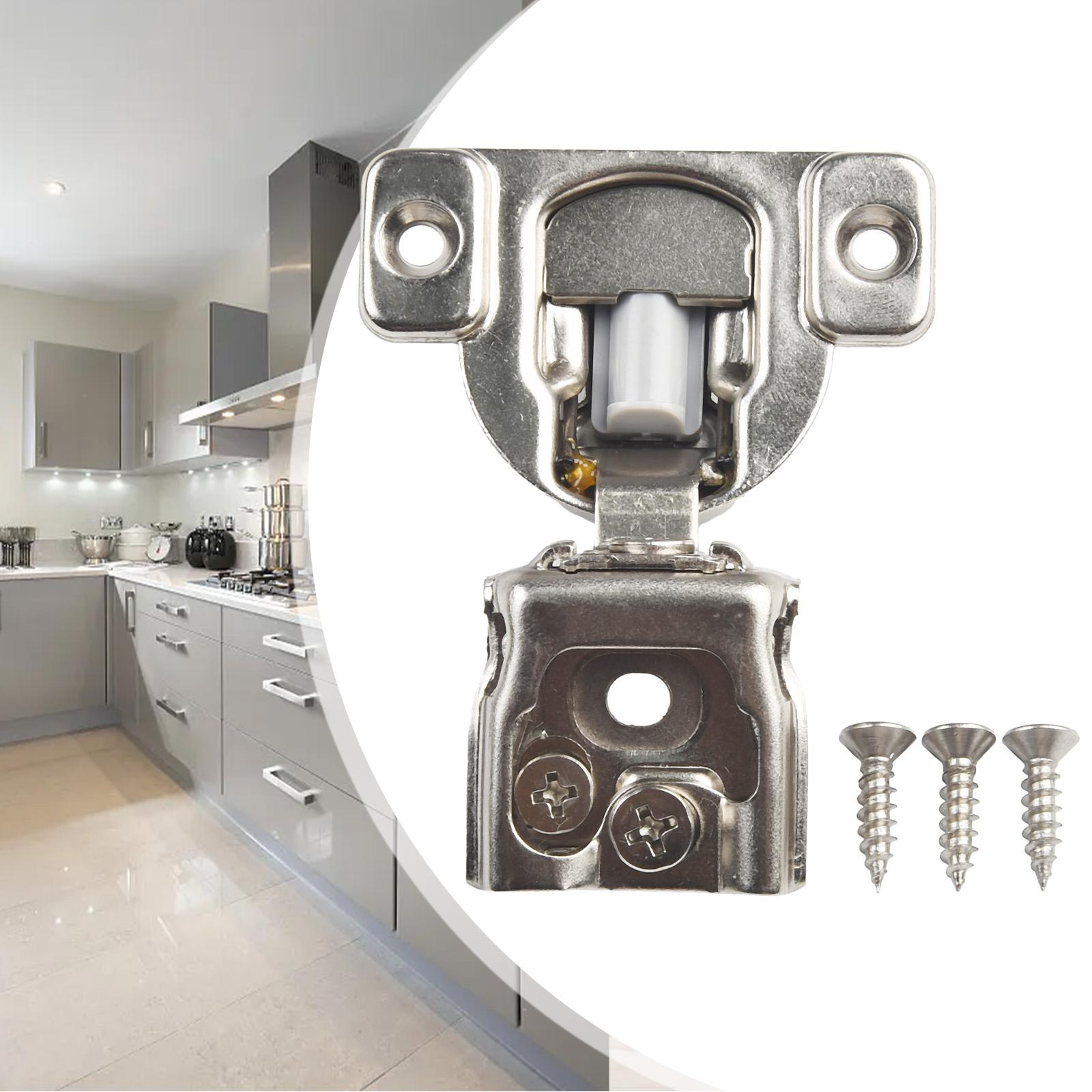 6-сторонние компактные петли Скрытые петли Демпфирующие Дверные амортизаторы Петли для шкафа 1inch