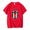 Nouveau T-shirt logo Besiktas Active Drôle Américain Taille US S 5XL vintage Lavé streetwear Polyvalent Extensible mode Décontracté