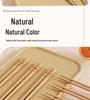 Mold-Resistant Four-Sided Nanmu Bamboo Chopsticks, High-Grade Carbonized Tableware