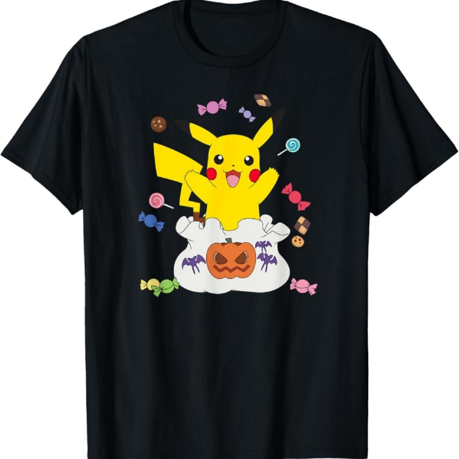 Покемон - Футболка Хэллоуин Gotta Eat Em All XXXXXL чёрный