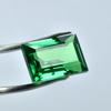 Natural Green Tourmaline 9.95 Ct Loose Gemstone Rare Emerald Cut CERTIFIED Dr-845cxd