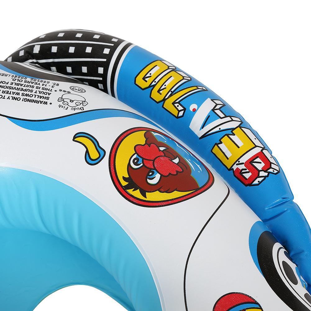 Baby Swimmer Circle Children Float Boat Water Toys PVC Inflatable Infant Swimming Seat Ring
