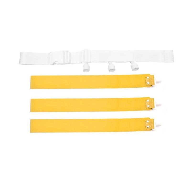 Football Belts and Flags Set Adjustable Football Belt with Flags Touchdown Training Flags Belts for Outdoor Training