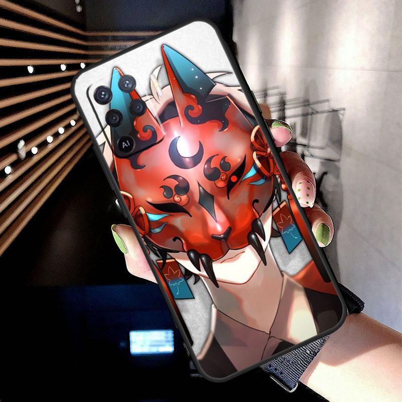 Kitsune Fox Japanese Art Case For Oppo A17 A57 A77 A76 A16 A96 A18 A60 A80 A40 A38 A58 A78 A98 A94 A74 A54 A15 A5 Pro