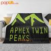 Aphex Twin Peaks Ultra-Soft Blanket Quilt Winter Sofa Cover Bed Covers