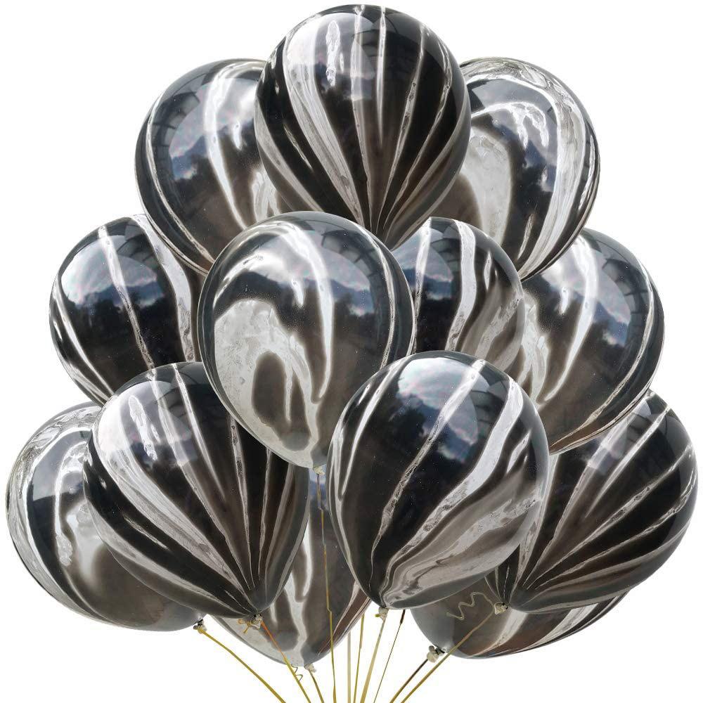 Agate Color Cloud 10 Inch 12 Inch Marble Pattern Latex Balloon Birthday Set Wedding Banquet Atmosphere Arrangement
