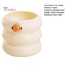 Beauty Tool Holder Cute Duck Pen & Makeup Brush Organizer, Large Capacity Desk Storage, Kawaii Stationery Decor, Creative Gift for Students