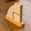 Coffee Filter Holder,Table & Wall Mount  Stand Coffee Paper Storage, Coffee Filter Container For V Shape Paper Coffee Filters