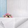 Waterproof embossed pattern wallpaper white vinyl self-adhesive paper wall furniture living room touch paper home decoration