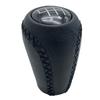 Car Styling Leather Gear Shift Knob For Mazda 3 BK BL 5 CR CW 6 II GH CX-7 ER MX-5 NC III 2005 2006 2007 2008 2009 2010 2011