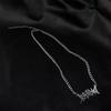 High-End Men's Hip-Hop Titanium Necklace with Thorn Pendant