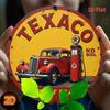 Vintage Texaco Metal Sign 20x30 Cm Retro Wall Decor for Garage