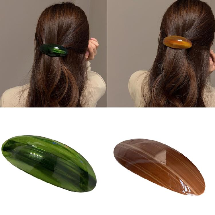 Practical Acetate Floral Hair Clip Fashion Commuters Hair Accessory Enhancing Your Look for Work Or Social Gatherings