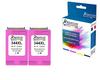 Ink Cartridge - PREMIUM CARTRIDGE - 344 XL (C9363EE) - Multicolor - Pack of 2 - Compatible HP OfficeJet