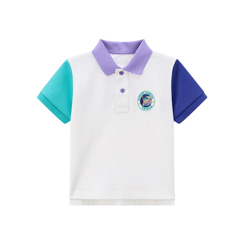 Teenie Weenie Boy s Summer Color Block Polo Shirt 100