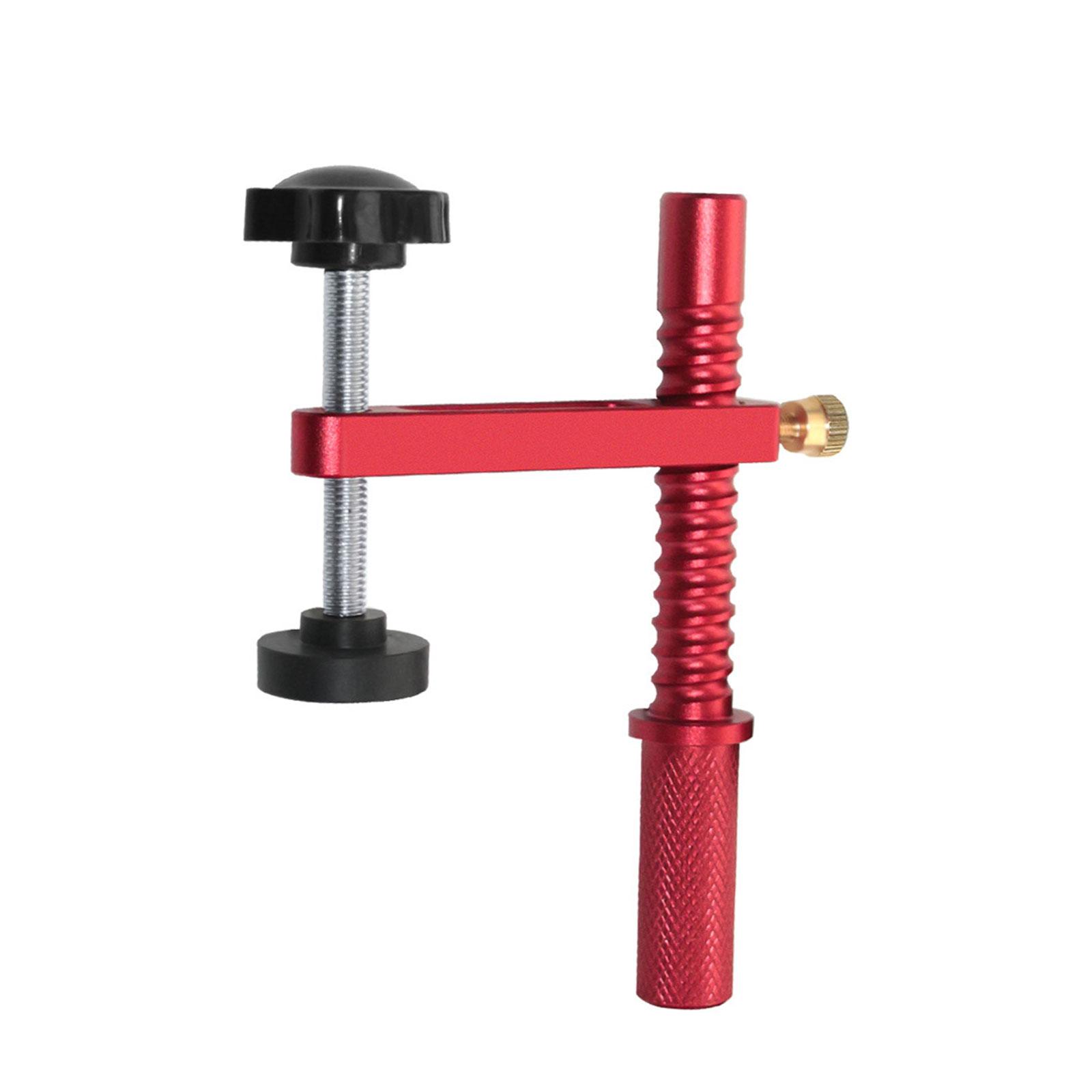 

Регулируемый MFT Струбцина-упор для верстака 19/20 мм Алюминиевый прижим для стола Металлический упор для верстака Струбцина для отверстий для верстачного упора для деревообработки 19