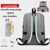 Multifunctional Men'S Backpacks Waterproof Bag Pack For Men Backpack For School Book Bag Usb Port Back Bag For Men Black Backpac