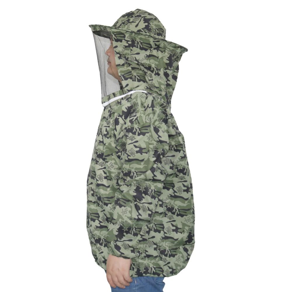 1 Pcs Beekeeper Camo Clothing Breathable Beekeeping Protective Clothing Suitable For Height 150cm-180cm
