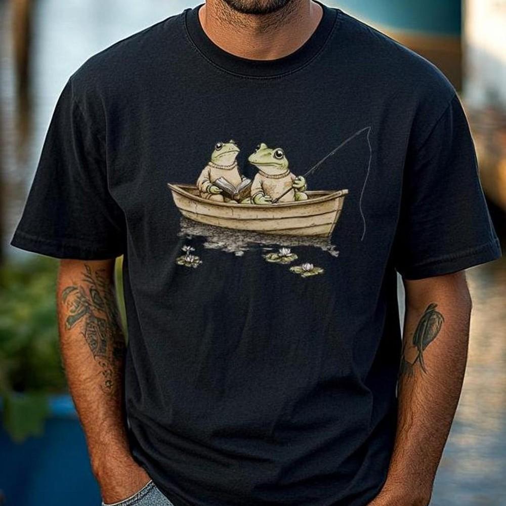 26 Мужская футболка для ловли лягушек, Рыбалка, Футболка с лягушками, Отец&039;s Женская рубашка, Ретро унисекс футболка S