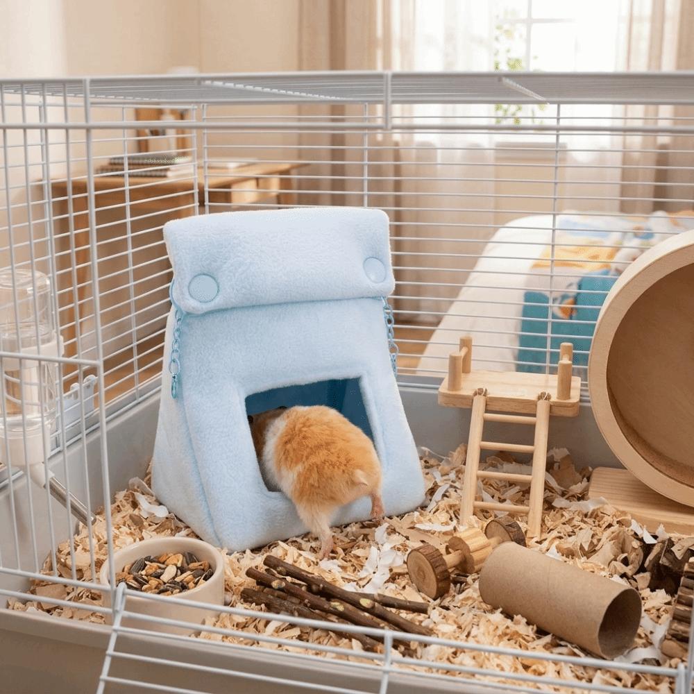 Windproof Bread Bag Hamster Nest Thickened Small Pet Sleeping Bag Cage Accessories