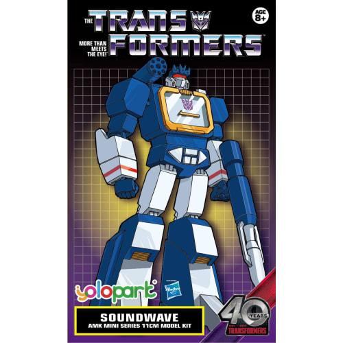 Doyusha Transformers AMK MINI Series 04 Soundwave Non-Scale Painted Plastic Model