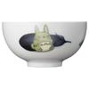 Noritake Rice My Neighbor Totoro Microwave and Dishwasher Eggplant Fine Bowl, 320cc, Design, Safe, Design, Porcelain, VT91082/1704-1