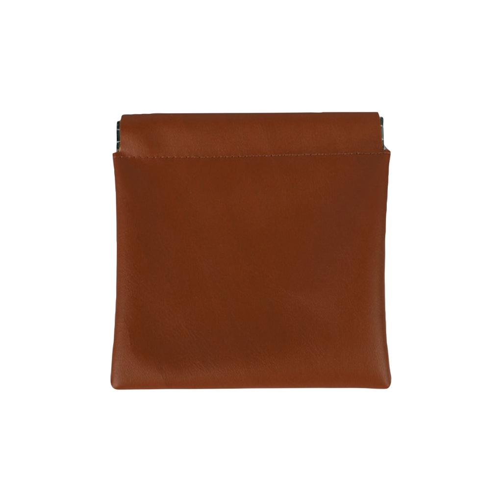 Personalized -button Leather Storage Bag, Made Of Moisture-resistant Leather, Suitable For Storing Wallets, Sunglasses, Cosmetics, Jewelry, And More.