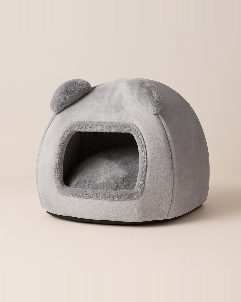 Cat Nest Puppy Cave Pes Pes Útulný omyvatelný přenosný domeček pro malé a střední