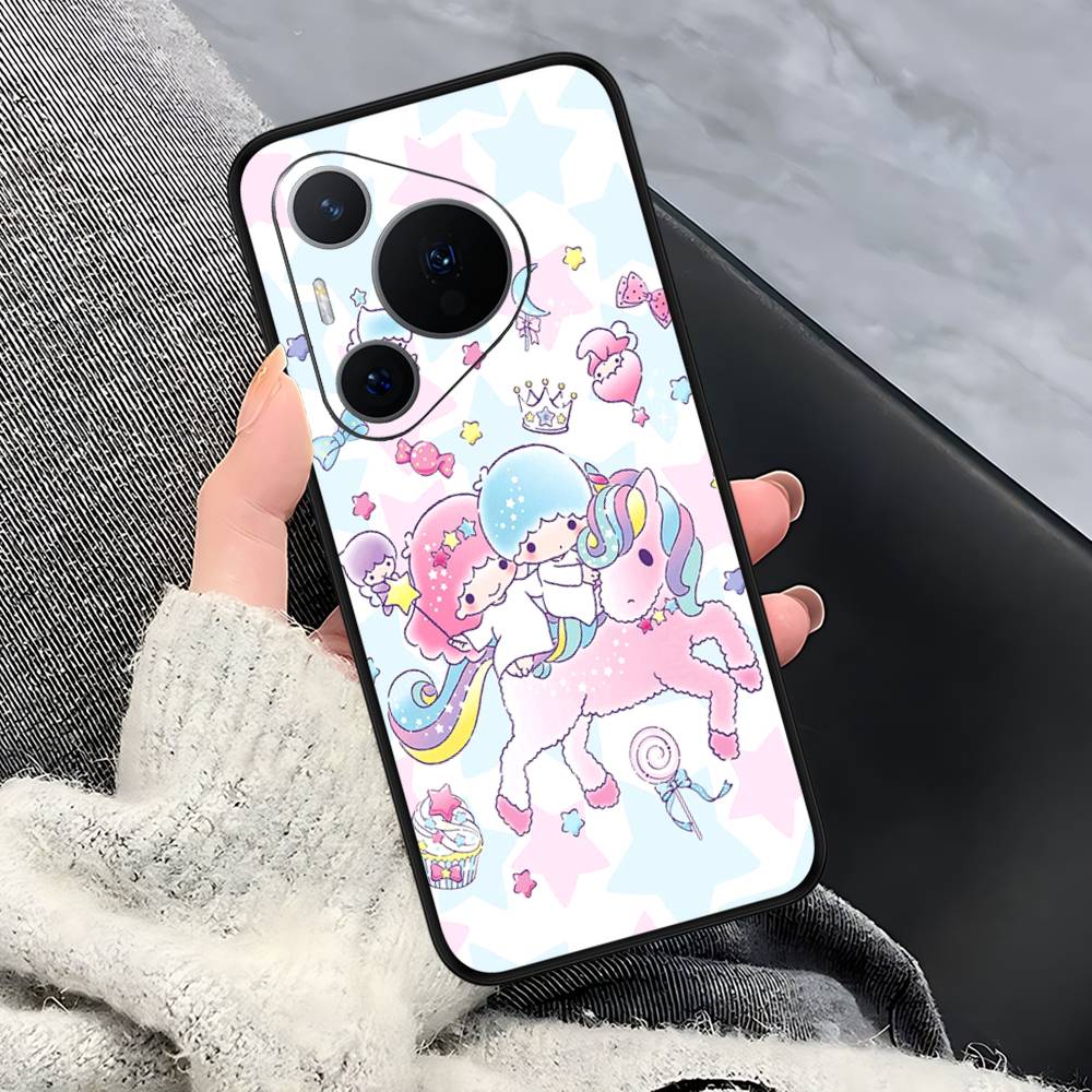 L-Little Twin Stars Phone Case For Huawei P 8 9 10 20 30 40 50 Pro Lite Psmart Honor 10 lite 70 Mate 20lite
