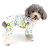 ZUNEA Dog Jumpsuit Pajamas Romper for Small Dogs Stylish and Cute Mouse Pattern Dog Wear Loungewear Sleepwear Shedding Prevention Pet Clothes Dog