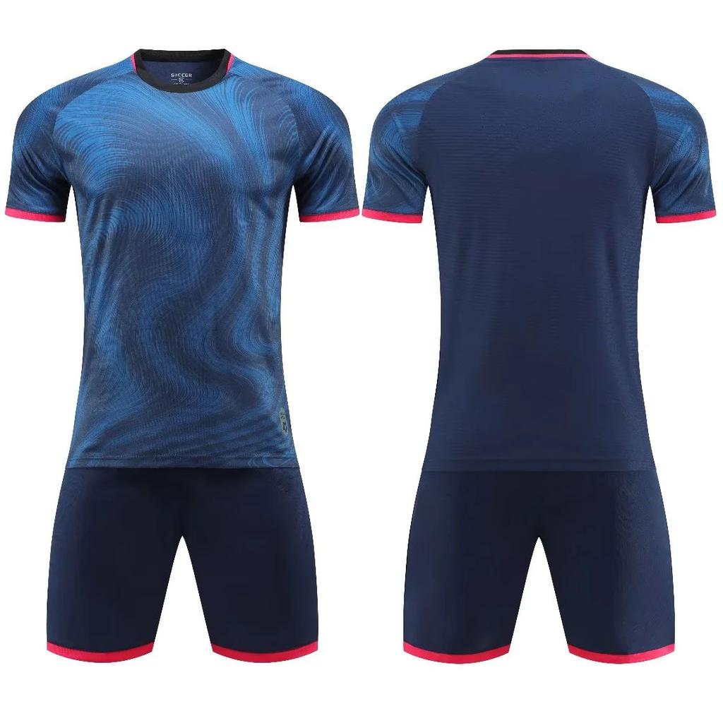 A large number of spot children's football jerseys men's, game jerseys summer training bilateral pockets short-sleeved children's football jerseys